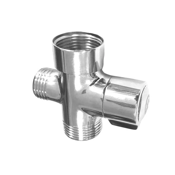 Prepínací ventil k batériám chróm 3/4", 1/2"
