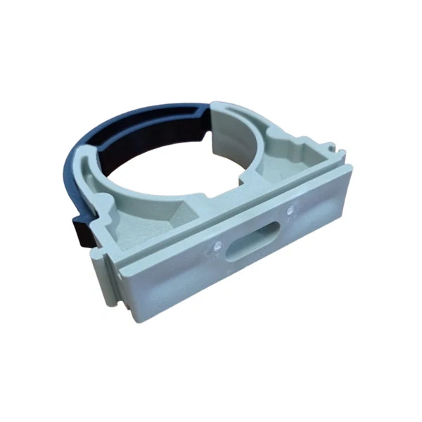 Príchytka so strmeňom šedá, priemer 25mm