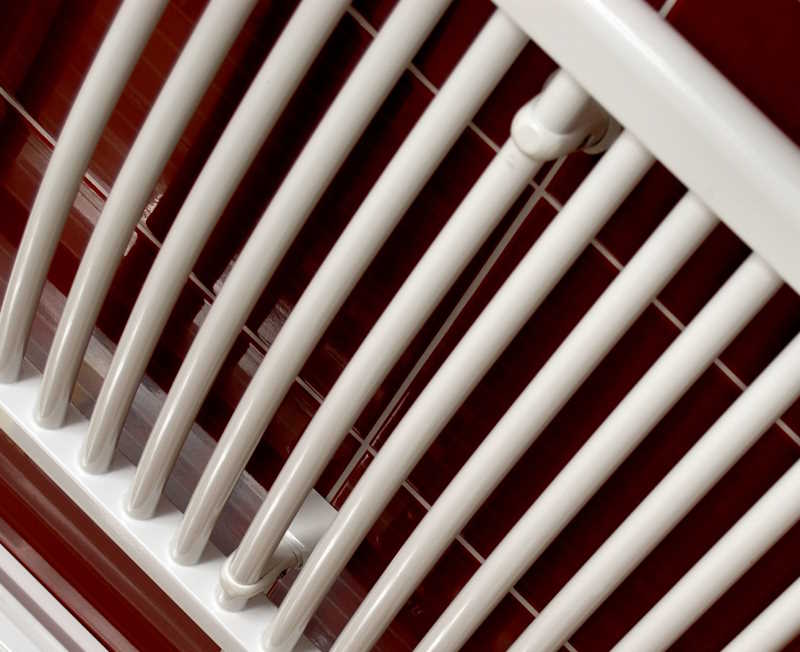 Kúpeľňový  radiátor Thermal Trend rebríkový oblý 600x1320