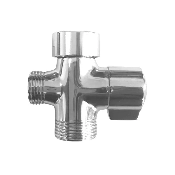 Prepínací ventil k batériám chróm 3/4", 1/2"