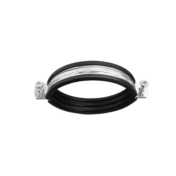 Objímka dvojskrutková kovová s gumou 25-30mm pre 3/4" potrubie