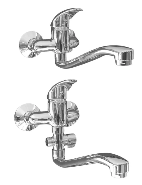 Prepínací ventil k batériám chróm 3/4", 1/2"
