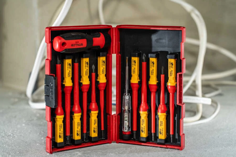 Sada elektrikárskych skrutkovačov 12 kusov, CRV, STEEL, 1000V STALCO