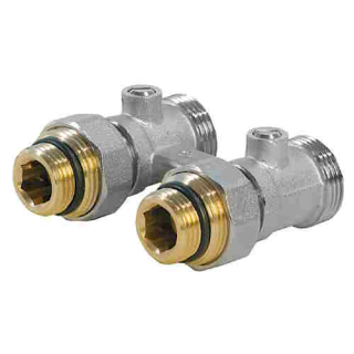 Radiátorový H ventil art 145 priamy uzatvárací 3/4"