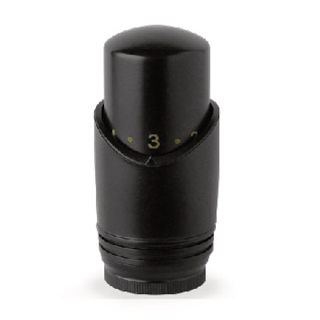 Termostatická hlavica M30x1,5 čierna