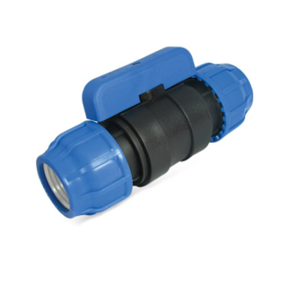 LDPE guľový ventil 1" 32 16 bar