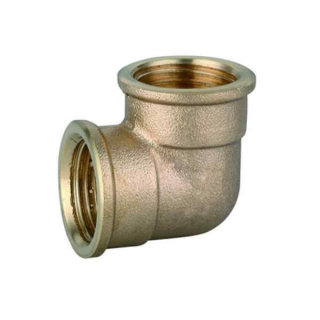 Mosadzné koleno 1 1/2" 90° FF