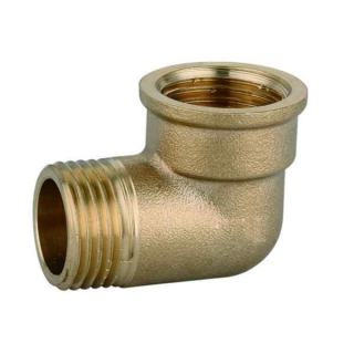 Mosadzné koleno 1 1/2" 90° MF