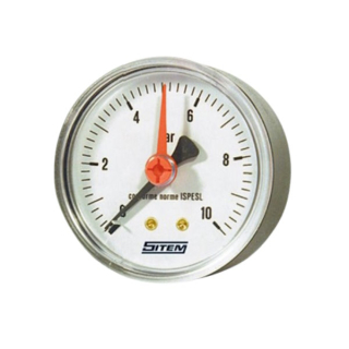 Manometer 0-10 bar zadný vývod 1/4"