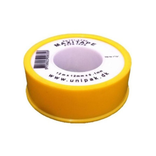 Teflónová páska 12 mm x 0,1 mm, dĺžka 10 m