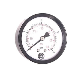 Manometer 0-4 bar zadný vývod 1/4"