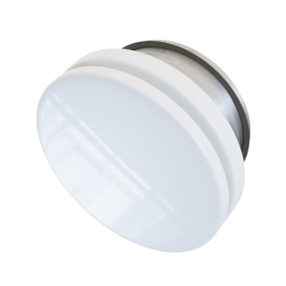 Prívodný anemostat okrúhly biely 125mm difúzor