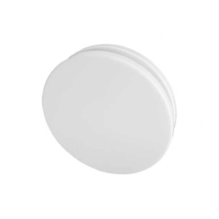 Prívodný anemostat okrúhly biely 125mm difúzor