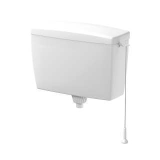 Nádržkový splachovač T-2454, vysoká montáž, DUAL, 9 L, PS