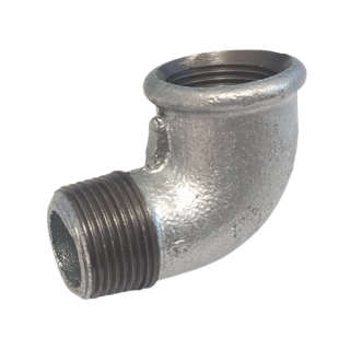 Pozinkované koleno 1 1/2" 90° M/F