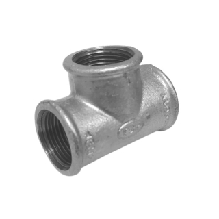 Pozinkovaný T-kus 1 1/2" FFF