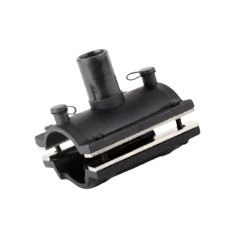 PE100 elektrofúzna sedlová odbočka DN 110/32