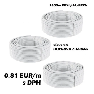 PEXb/AL/PEXb 16x2 mm 1500m