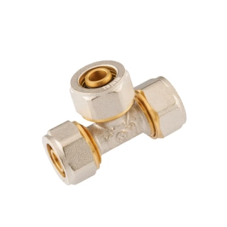 Šrobovací T kus 16 x 16 x 16 pre AL-PEX