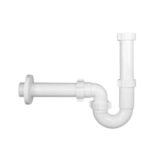 Polsifón drezový rúrkový 6/4"x40/200mm bez pilety