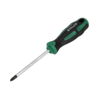 Krížový skrutkovač STALCO PH0 x 75 mm (CrV, magnetický)